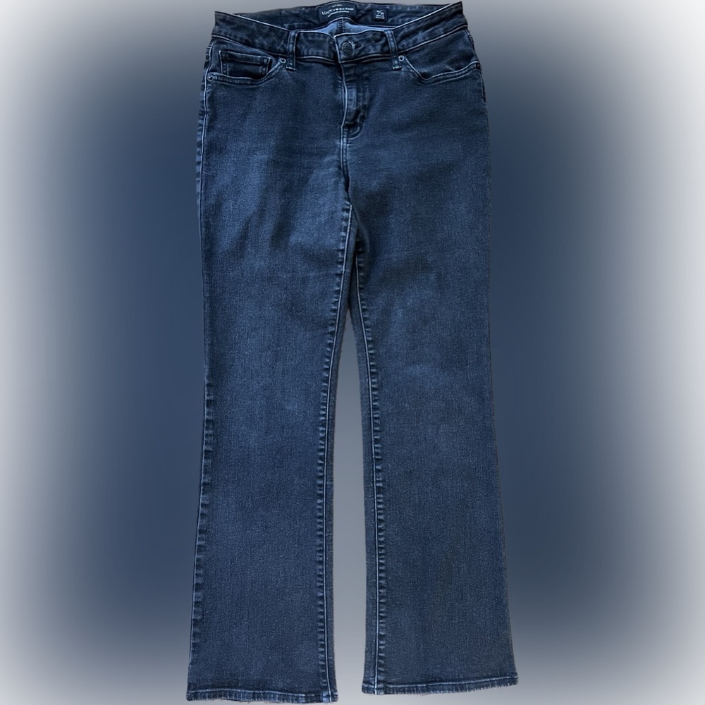 Lucky Brand Mid-rise Black Lolita Boot Cut Jeans